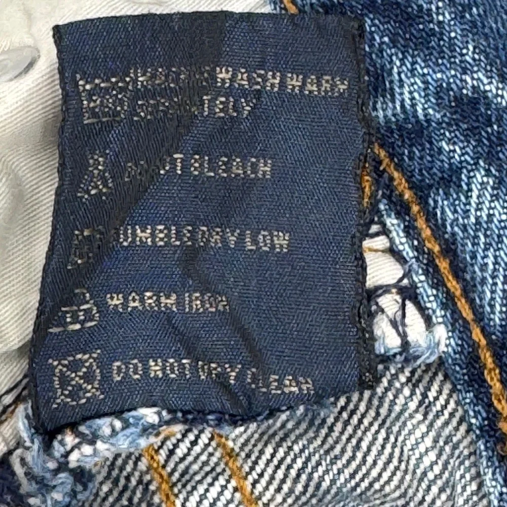 VTG Indigo Palms Tommy Bahama Mens Relaxed Fit Straight Leg Jeans Blue 36x32